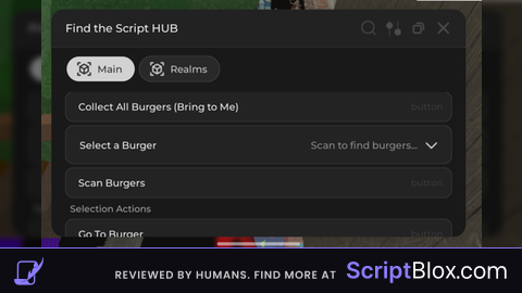 [BACONS] Find the Script [HUB]