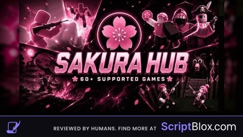 Sakura hub | 50+ Games Supported, 600+ features