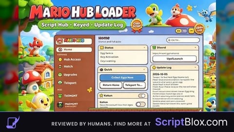 Mario Hub | 20+ Games Supported | Fully Working