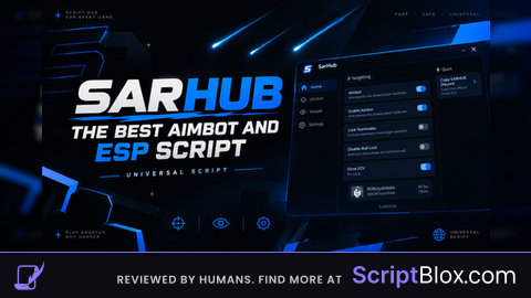 SARHUB Universal Aimbot And ESP Script | Works on most games