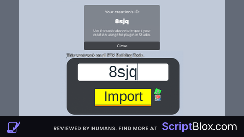 F3X Building Tools Importer