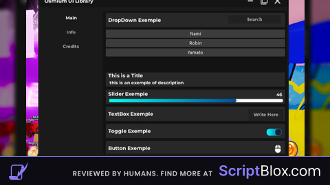 Powerful Ui Library Osmium