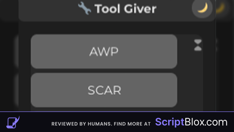 Tool Giver modern UI