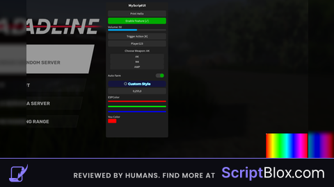 HihiHub Gui Bypass Anti Gui Deadline and universal Game