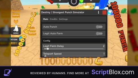 STRONGEST PUNCH SIMULATOR RISKY