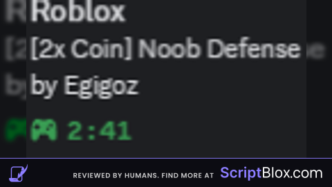 [2x Coin] Noob Defense by Egigoz