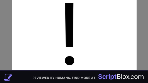 Exclamation Mark Gui V2