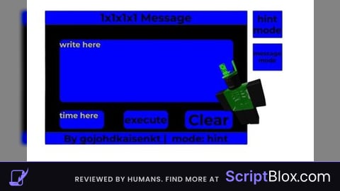 change message gui 1x1x1x1