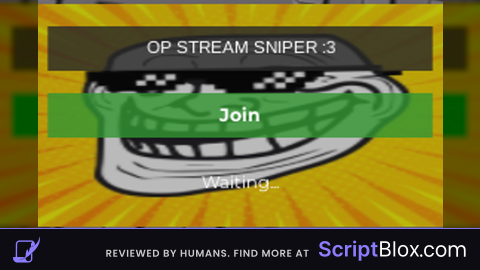 Stream Sniper FULLY OPEN SOURCE