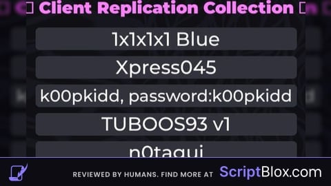 Client Replication Collection