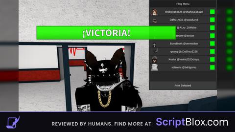 Universal Fling script