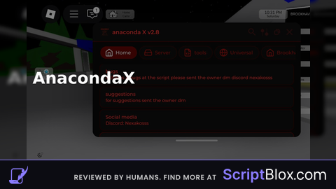 AnacondaX