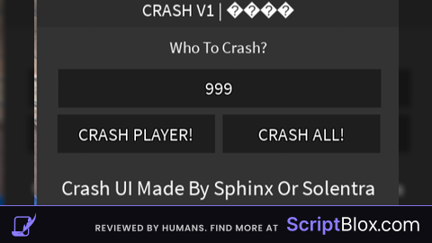 OP Crash Fling Gui By me (V2)