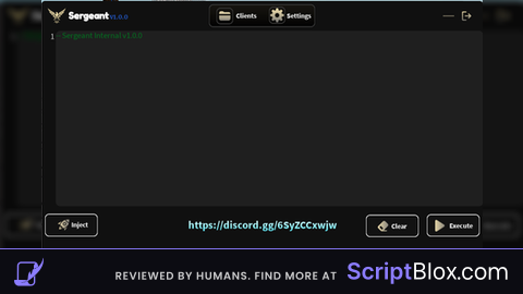 Sergeant Internal GUI