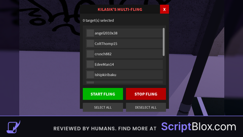 Ultimate Fling GUI