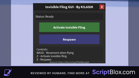 Invisible Fly Fling GUI