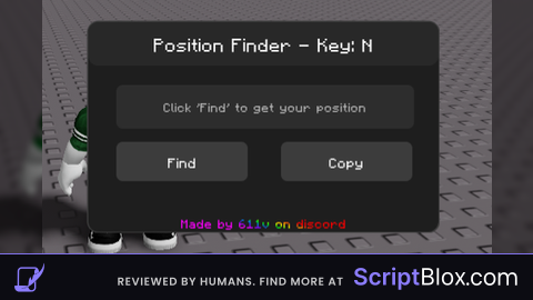 Position Finder Remake UI