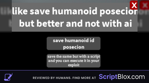 like Humanoid Position Finder but not with ai