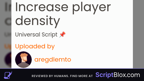increase player density REMAKE