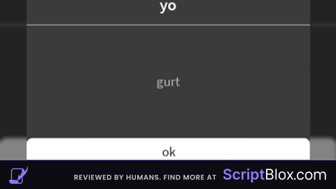 Native Roblox Popup