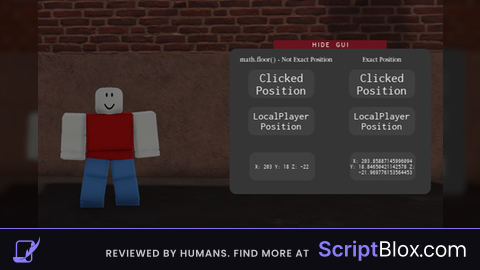 Get Position  Utility Tool