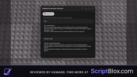 Easy Script Creator