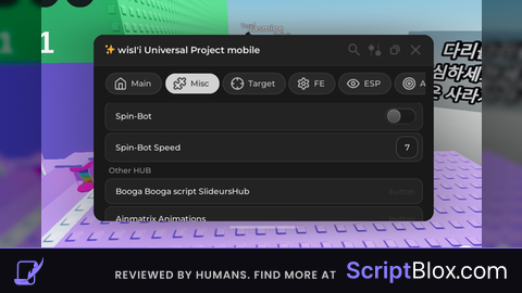 wisl'i universal script