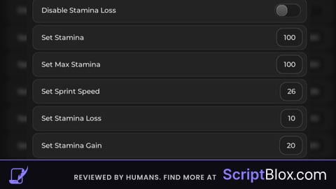 [FIXED] Universal Forsaken Stamina Changer