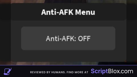 Anti Afk menu beta FE
