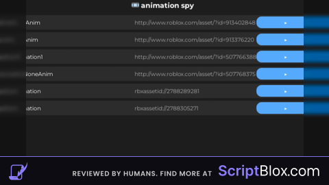 AnimationSpy