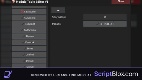 Module Table Editor V1