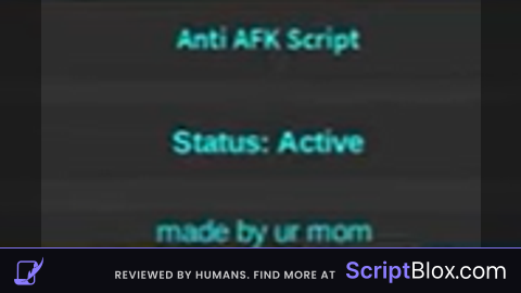 ANTI AFK SCRIPT KEYLESS