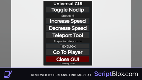 Simple GUI