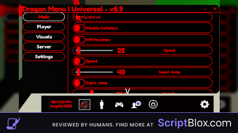 Dragon Menu