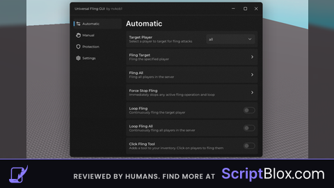 Universal Fling GUI