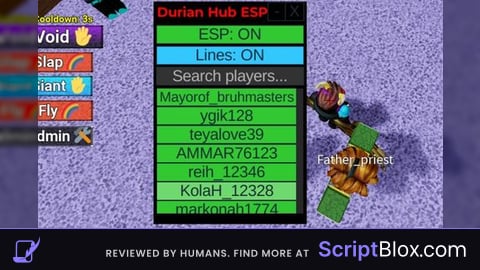 Durian hub ESP keyless