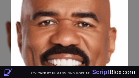 Steve harvey script decal spam and Sound