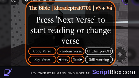 Bible script V4 V3