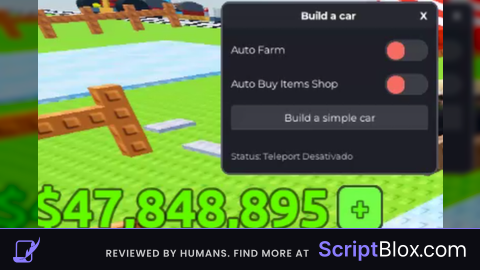 auto farm Build a car