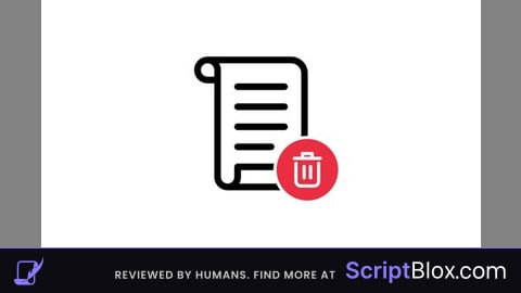 Script deleter