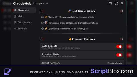 Claude UI example