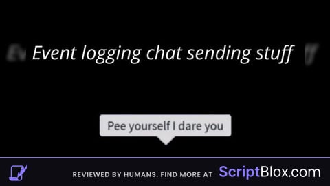 Event logging chat sending stuff