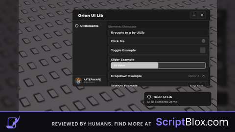 Orion UI