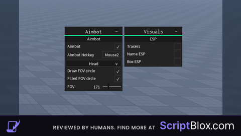 Azure Lib with ESP and Aimbot Source