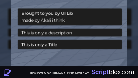 Akali Notification Library