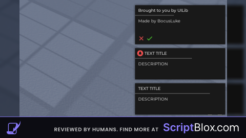 BocusLuke Notification Library