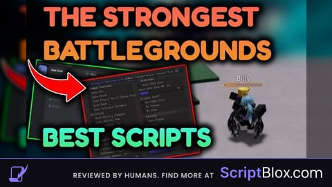 Roblox The Strongest Battlegrounds Script PASTEBIN