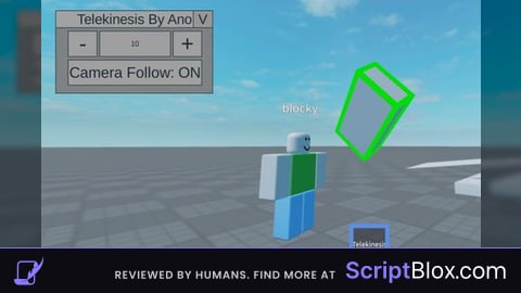 FE Telekinesis script Best Mobile support (Bug Fixed)