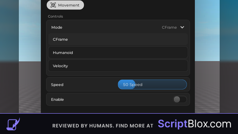 Speed ( not humanoid )