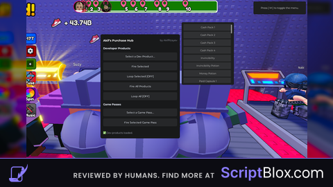 Akifs Purchase Hub | Free Developer Products and Gamepasses!